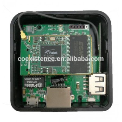 customized mini router pcba with dipswitch RS485 RS433 IC rj11 cable