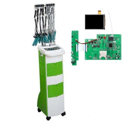 MCU micro control unit with LED LCD for perm machine pcb board